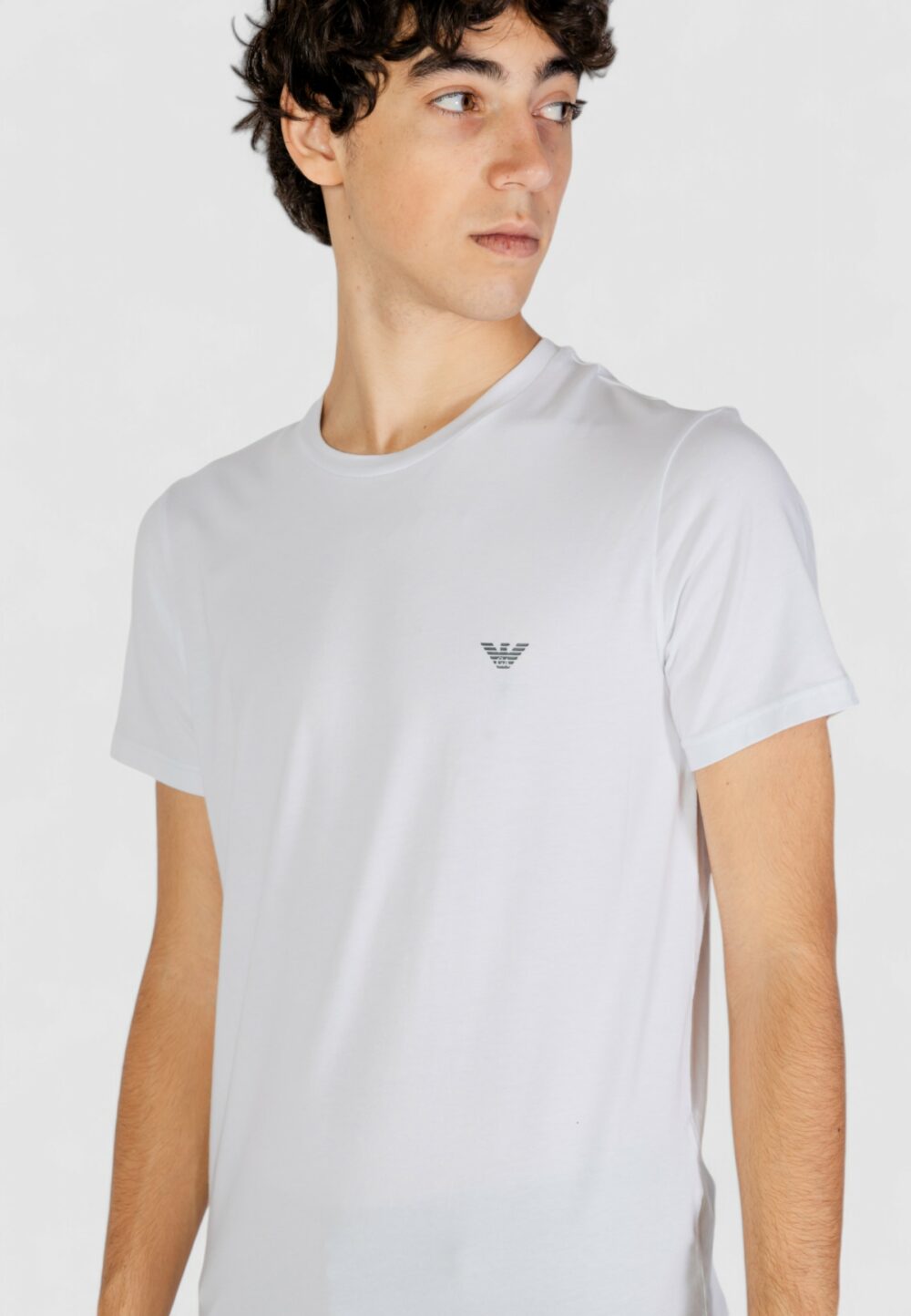 T-shirt Emporio Armani Underwear Bianco - Foto 4