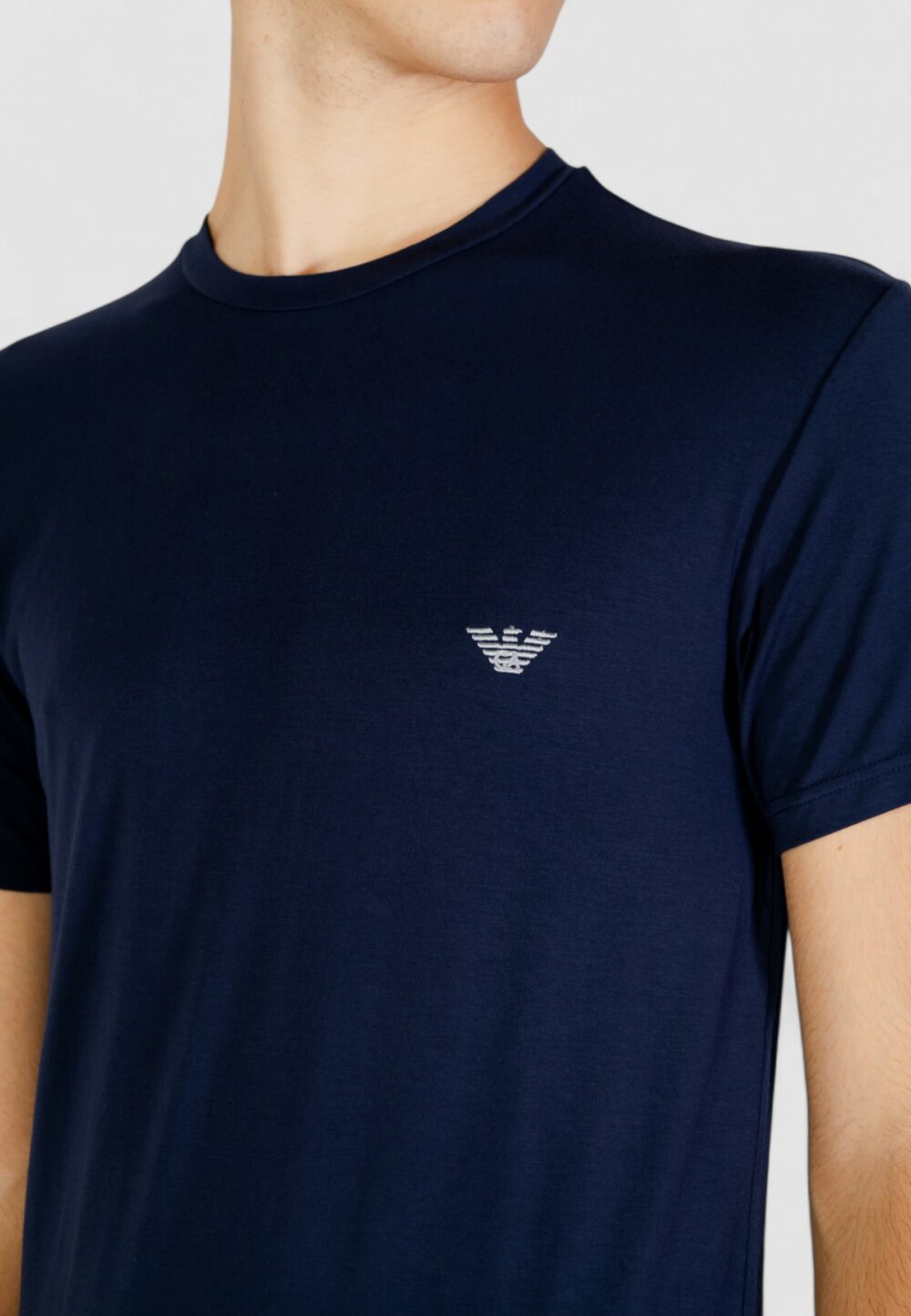 T-shirt Emporio Armani Underwear Blu - Foto 3