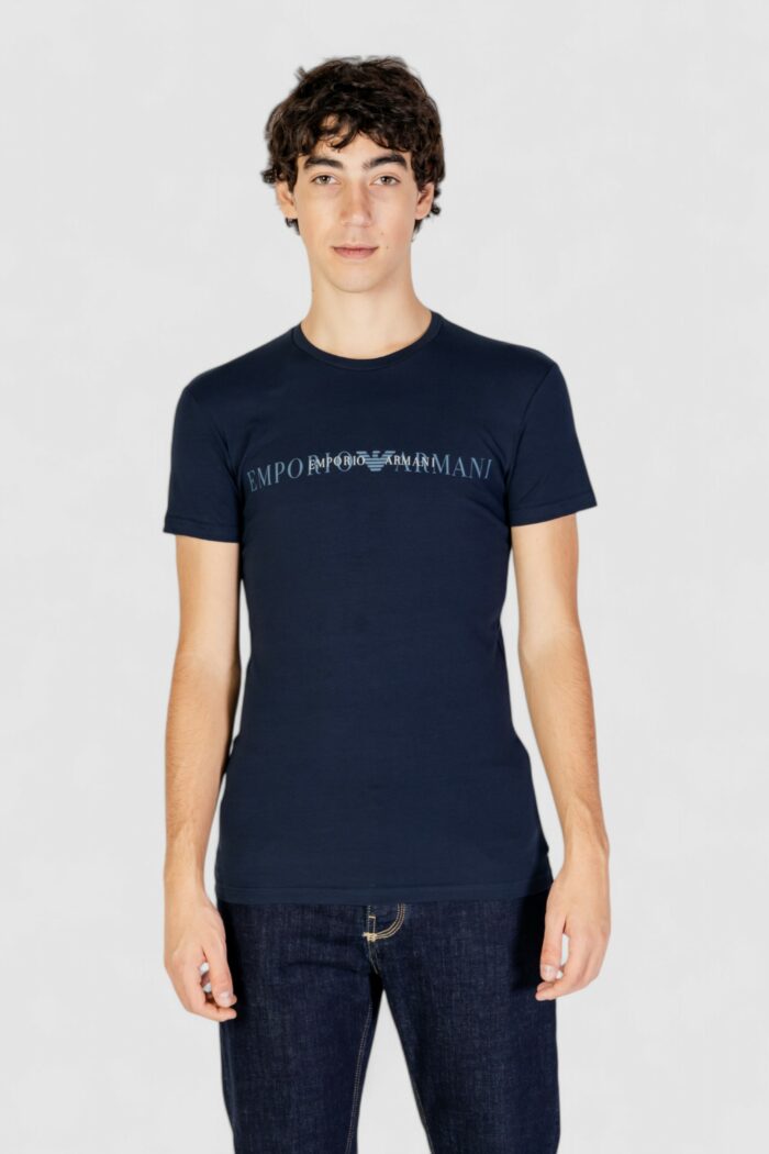 T-shirt Emporio Armani Underwear crew neck t-shirt Blu