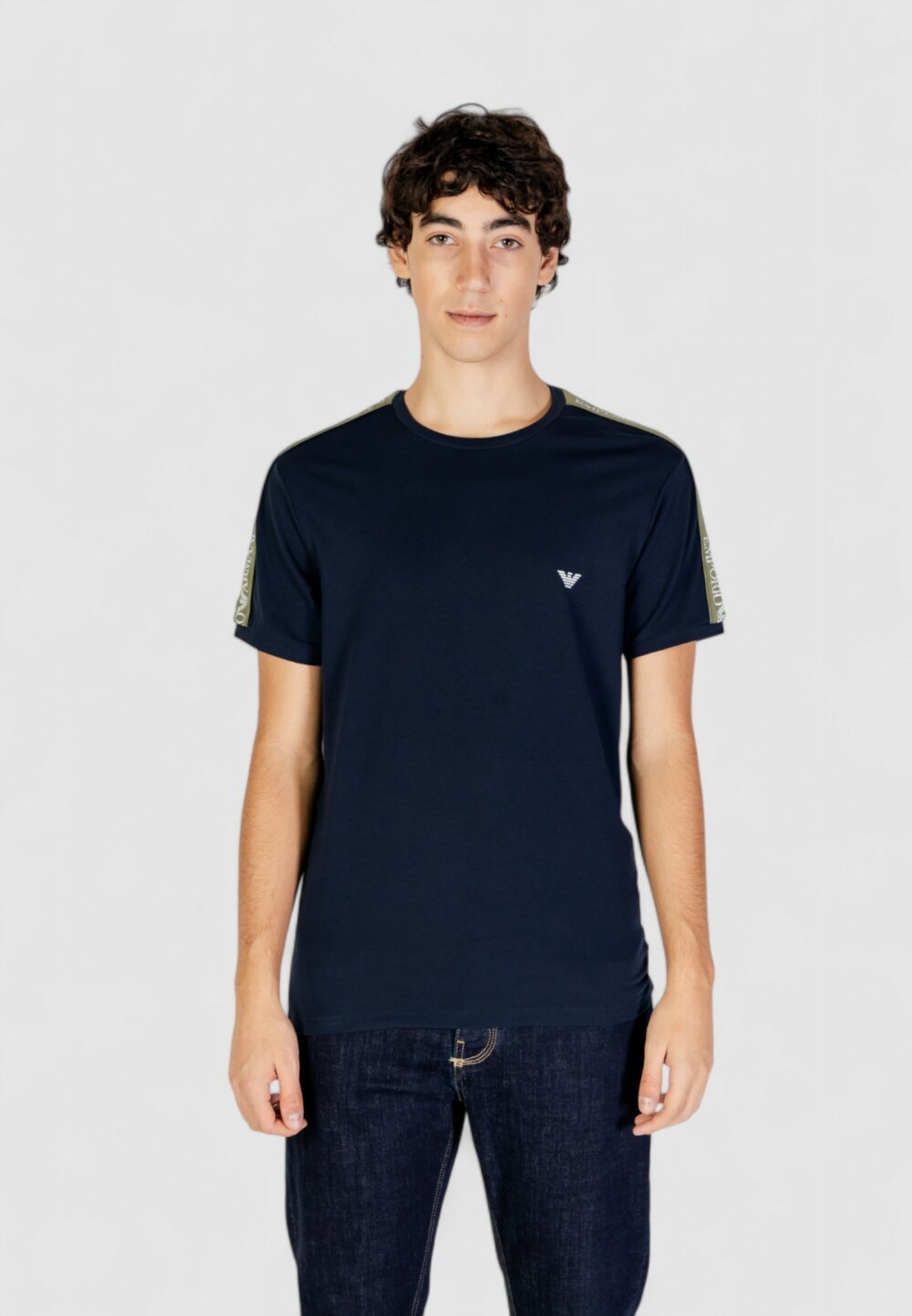 T-shirt Emporio Armani Underwear crew neck t-shirt Blu - Foto 2