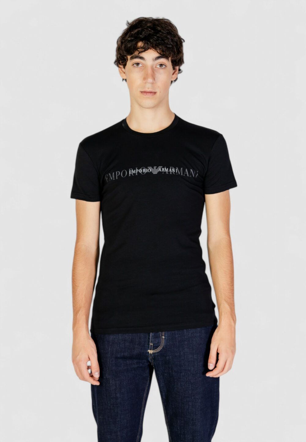 T-shirt Emporio Armani Underwear crew neck t-shirt Nero - Foto 2