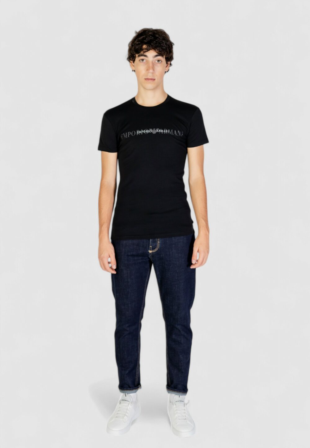 T-shirt Emporio Armani Underwear crew neck t-shirt Nero - Foto 3