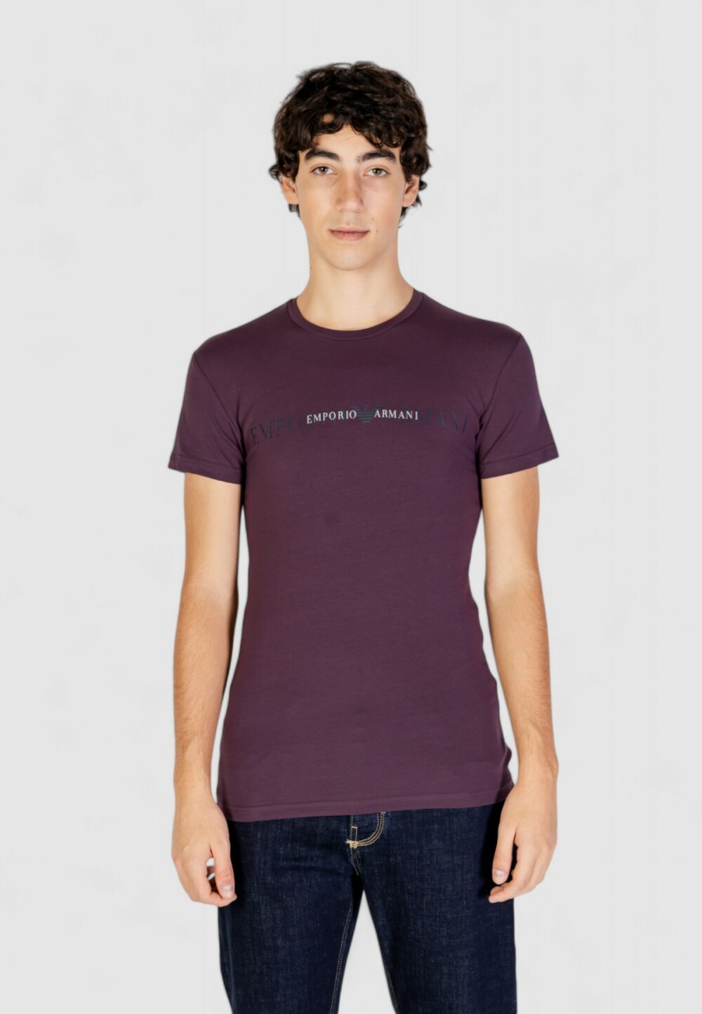 T-shirt Emporio Armani Underwear crew neck t-shirt Vinaccia - Foto 2