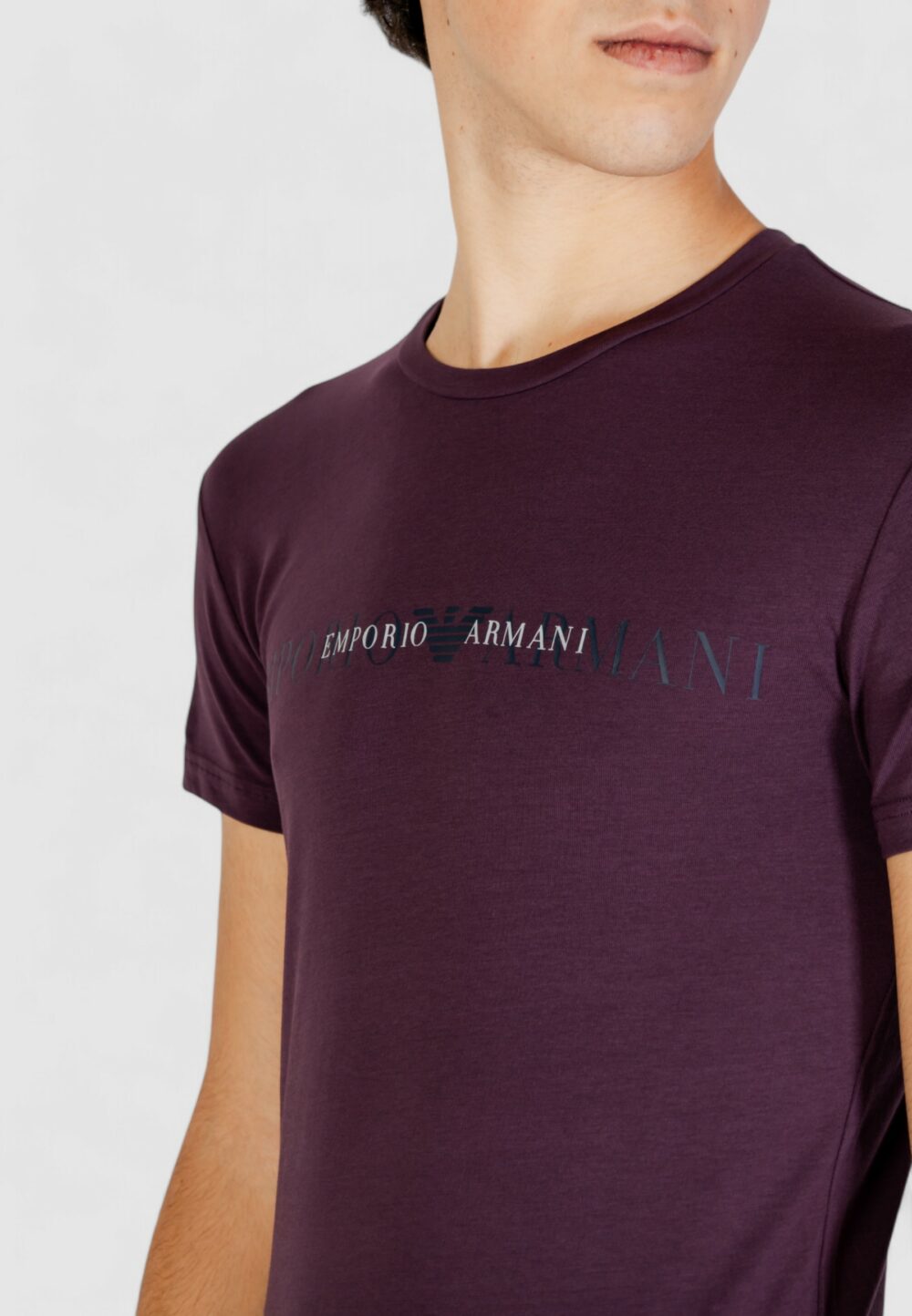 T-shirt Emporio Armani Underwear crew neck t-shirt Vinaccia - Foto 4