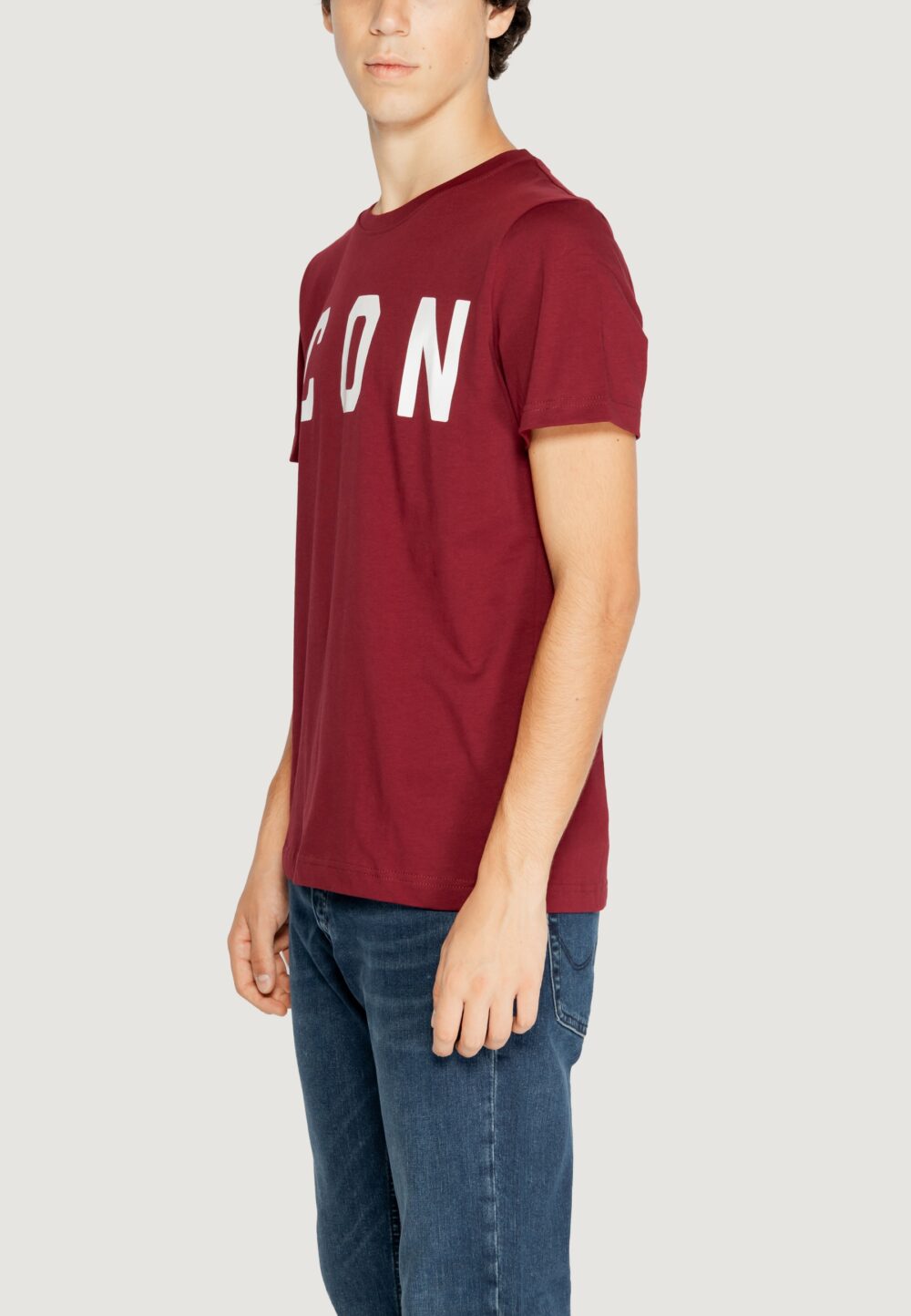 T-shirt Icon Bordeaux - Foto 2