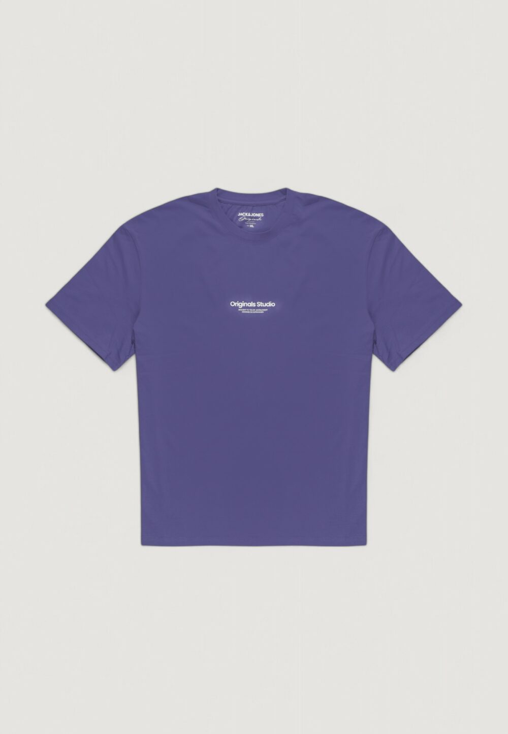 T-shirt Jack Jones jorvesterbro tee ss crew neck noos Viola - Foto 1