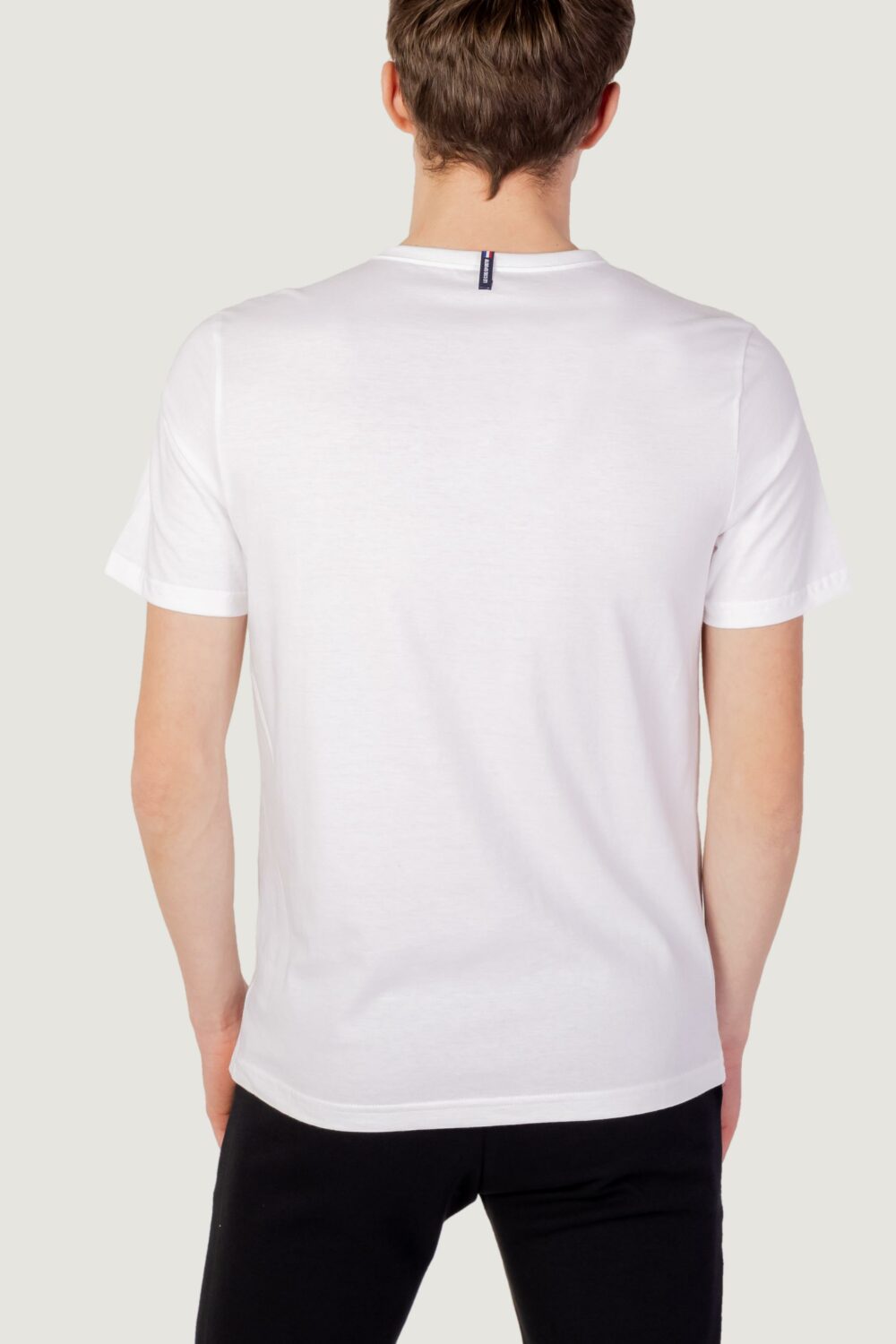 T-shirt LE COQ SPORTIF ess tee ss n°4 Bianco - Foto 4