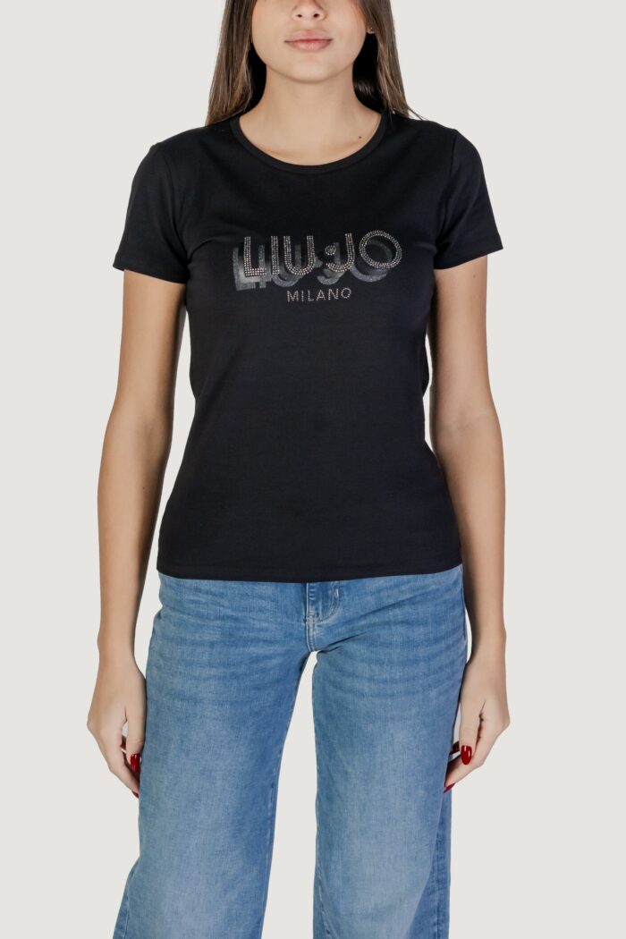 T-shirt Liu-Jo ecs moda m/c Nero