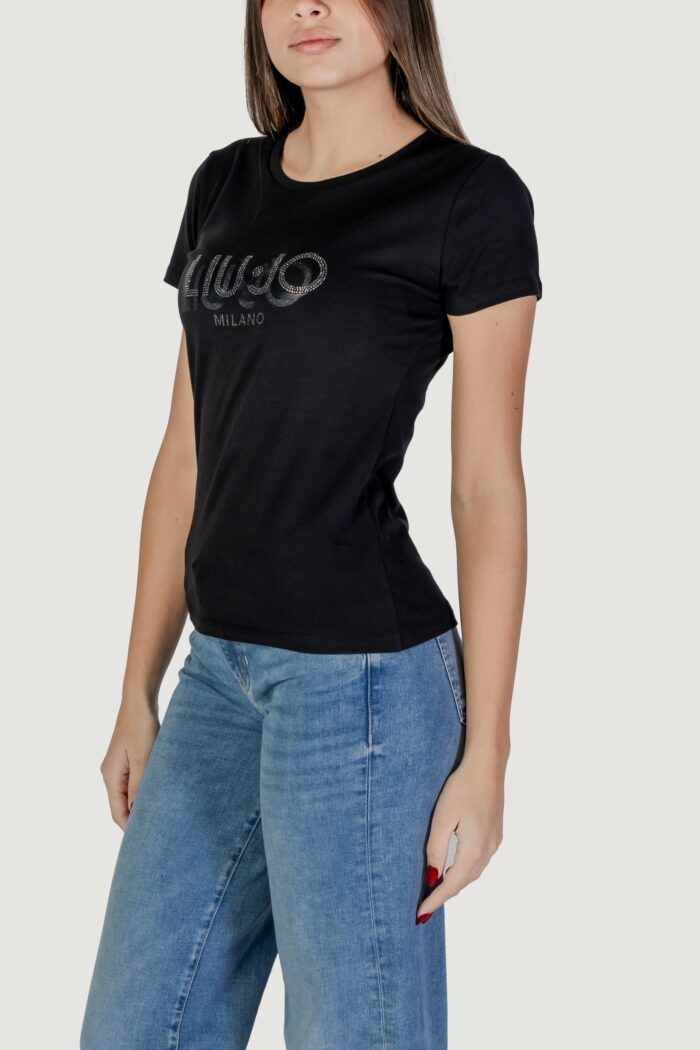 T-shirt Liu-Jo ecs moda m/c Nero