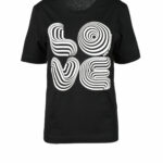 T-shirt Love Moschino Nero - Foto 1