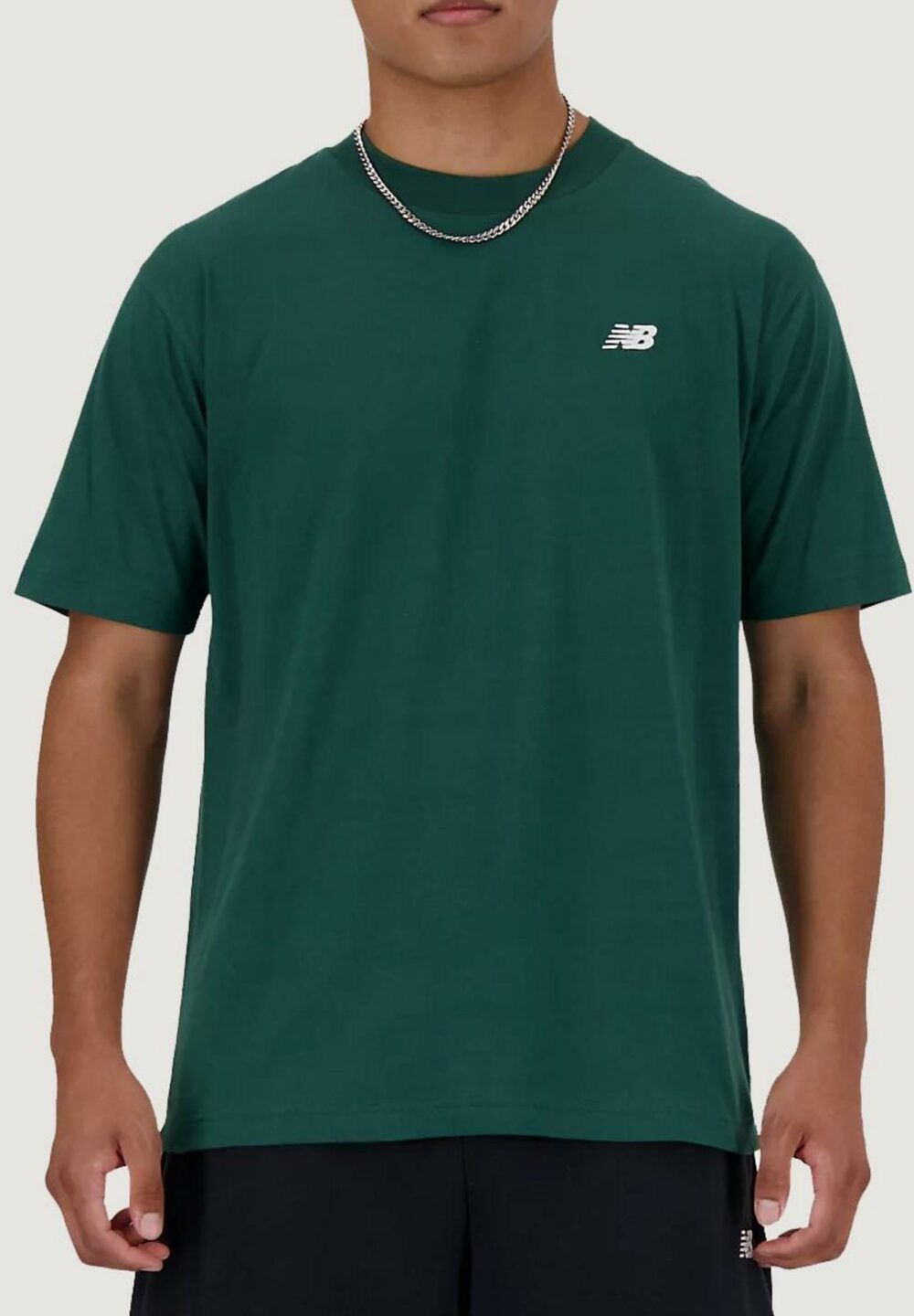 T-shirt New Balance Verde Scuro - Foto 1