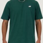 T-shirt New Balance Verde Scuro - Foto 1