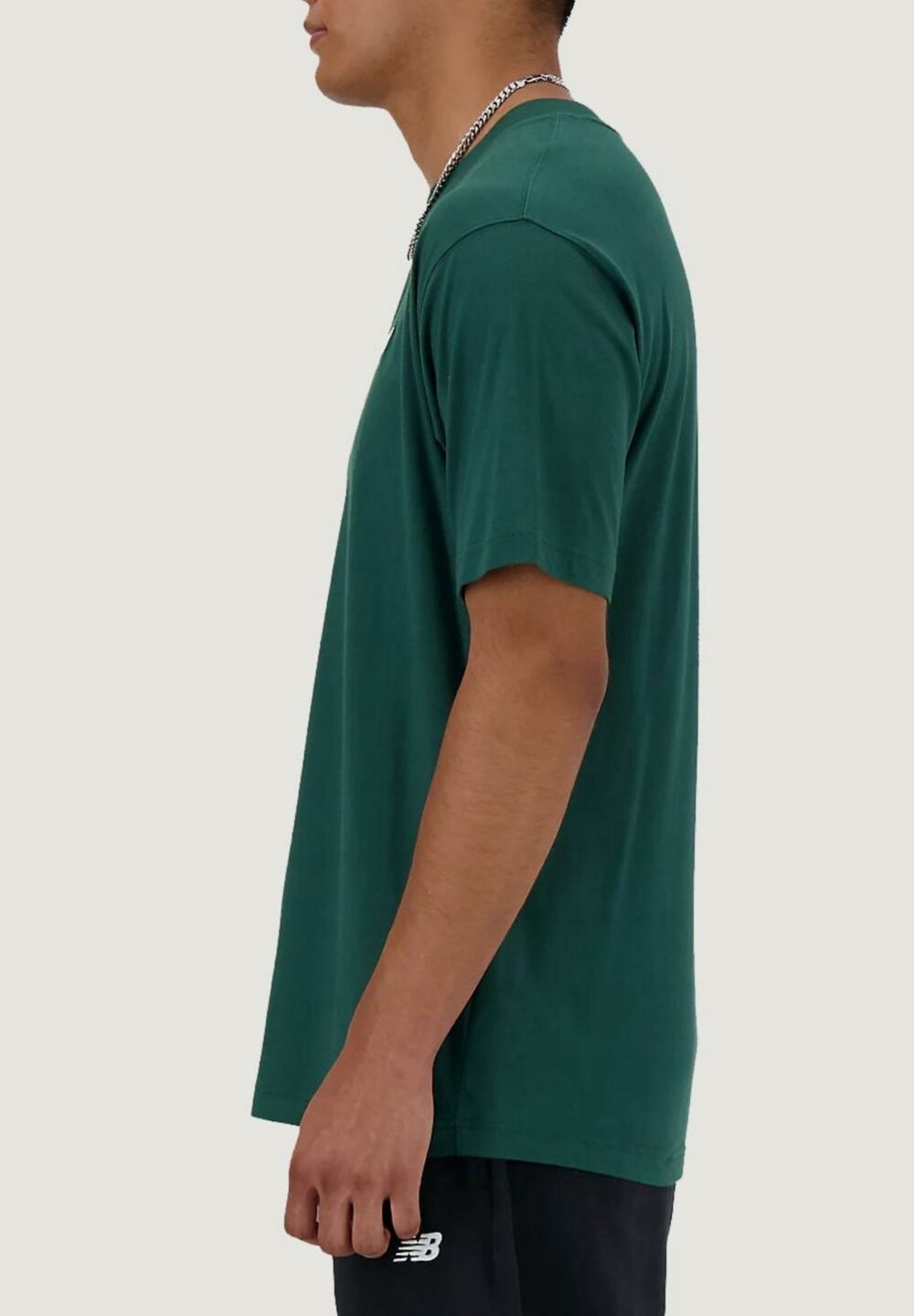 T-shirt New Balance Verde Scuro - Foto 2