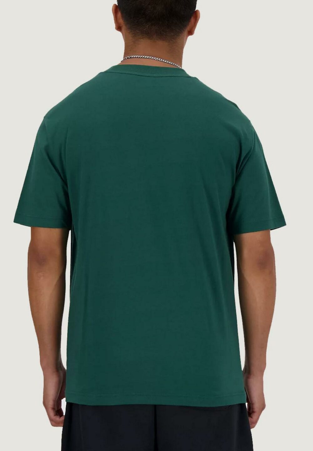 T-shirt New Balance Verde Scuro - Foto 3