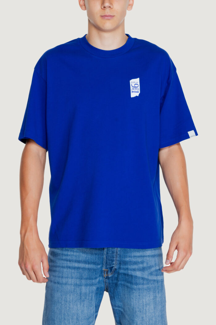 T-shirt Replay jersey 20/1 Blu