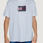 T-shirt Tommy Hilfiger Jeans tjm reg street sig Bianco - Foto 1