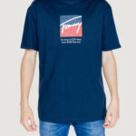 T-shirt Tommy Hilfiger Jeans tjm reg rwb dna tee Blue scuro - Foto 1