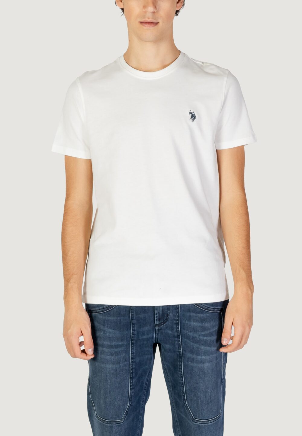 T-shirt U.S. Polo Assn. Bianco - Foto 1