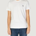 T-shirt U.S. Polo Assn. Bianco - Foto 1