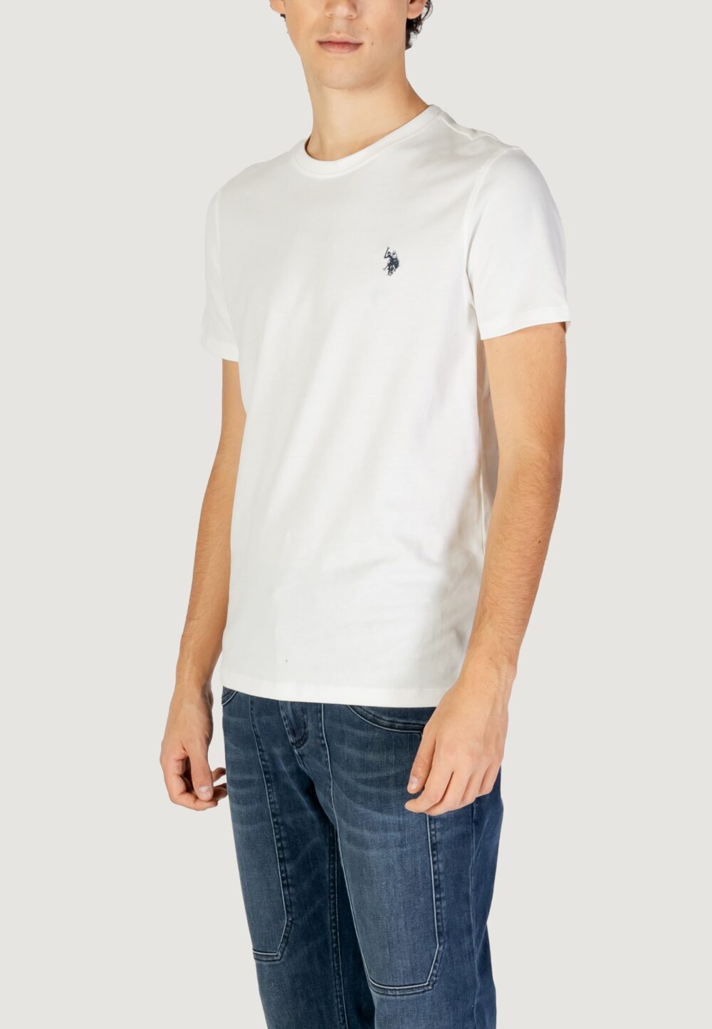 T-shirt U.S. Polo Assn. Bianco - Foto 2