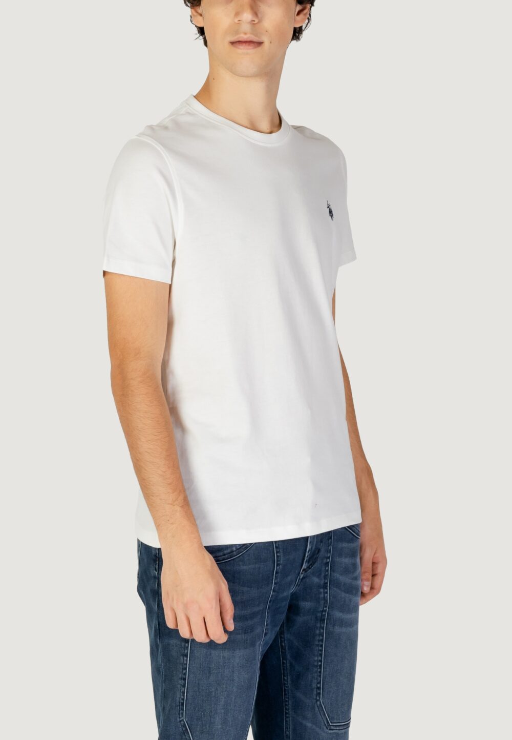 T-shirt U.S. Polo Assn. Bianco - Foto 4