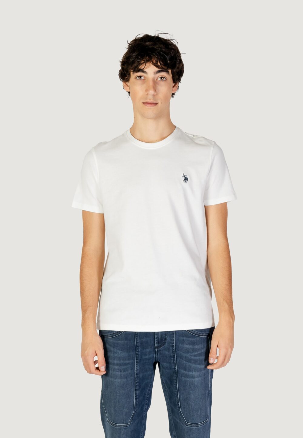 T-shirt U.S. Polo Assn. Bianco - Foto 7