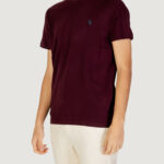 T-shirt U.S. Polo Assn. Bordeaux - Foto 1