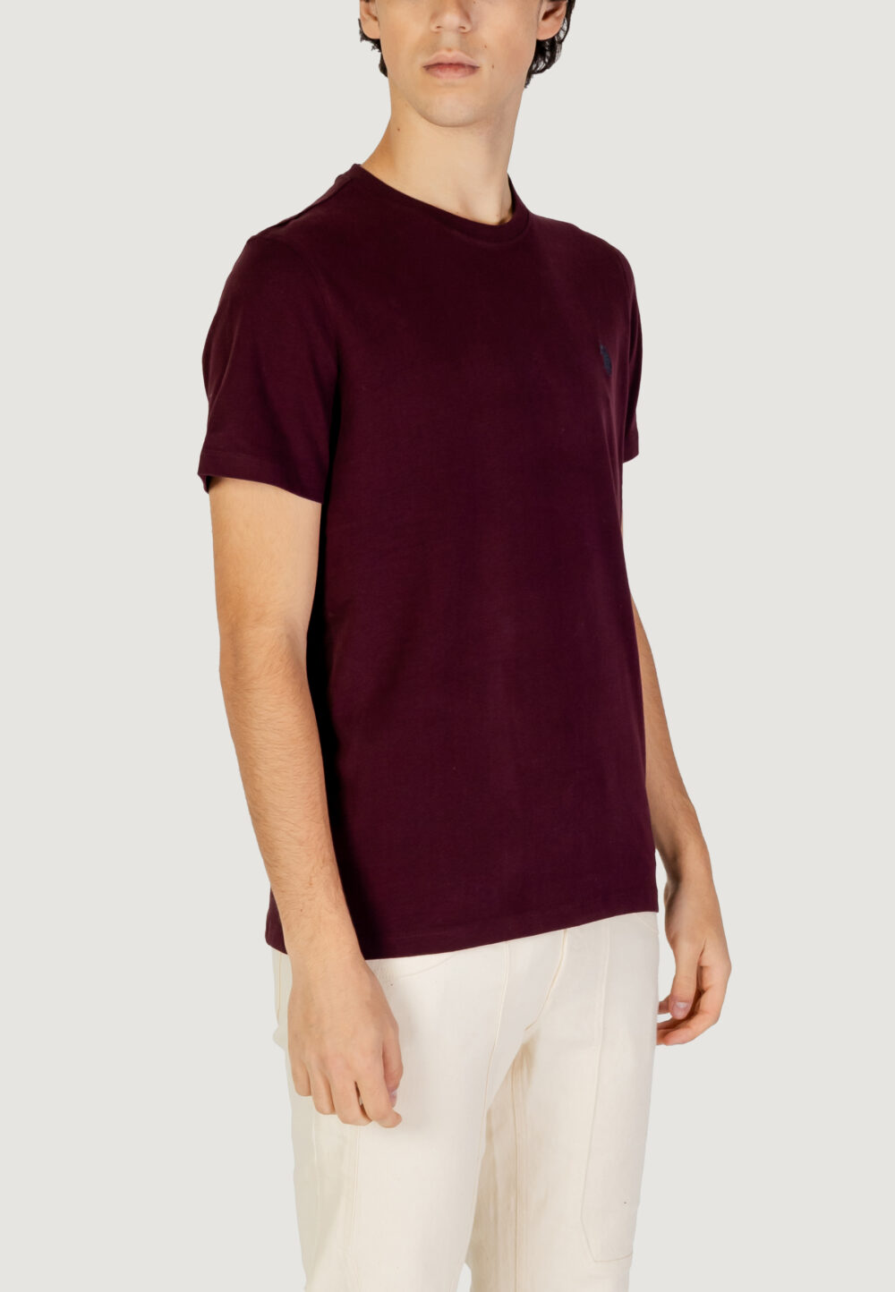 T-shirt U.S. Polo Assn. Bordeaux - Foto 3