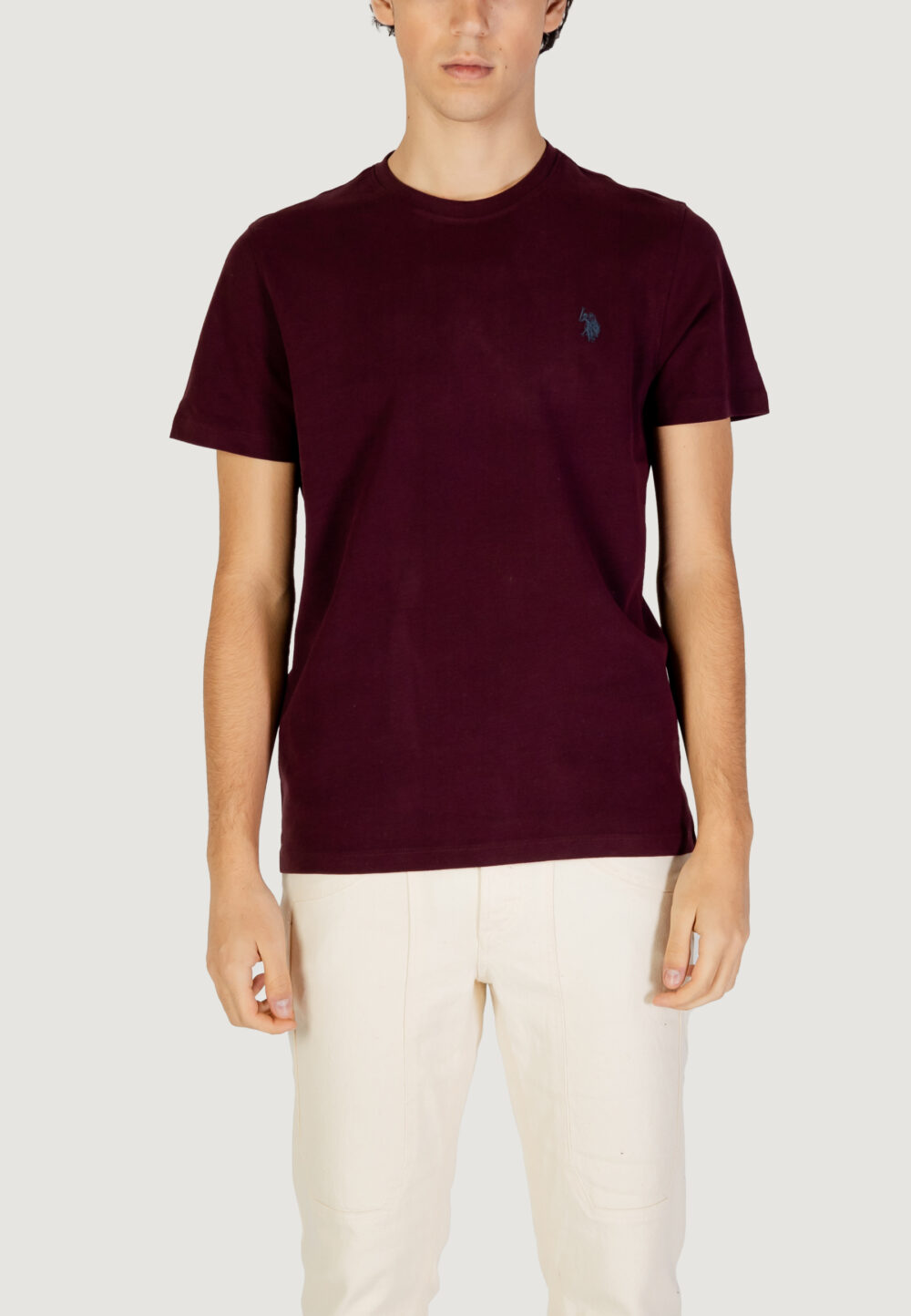 T-shirt U.S. Polo Assn. Bordeaux - Foto 4