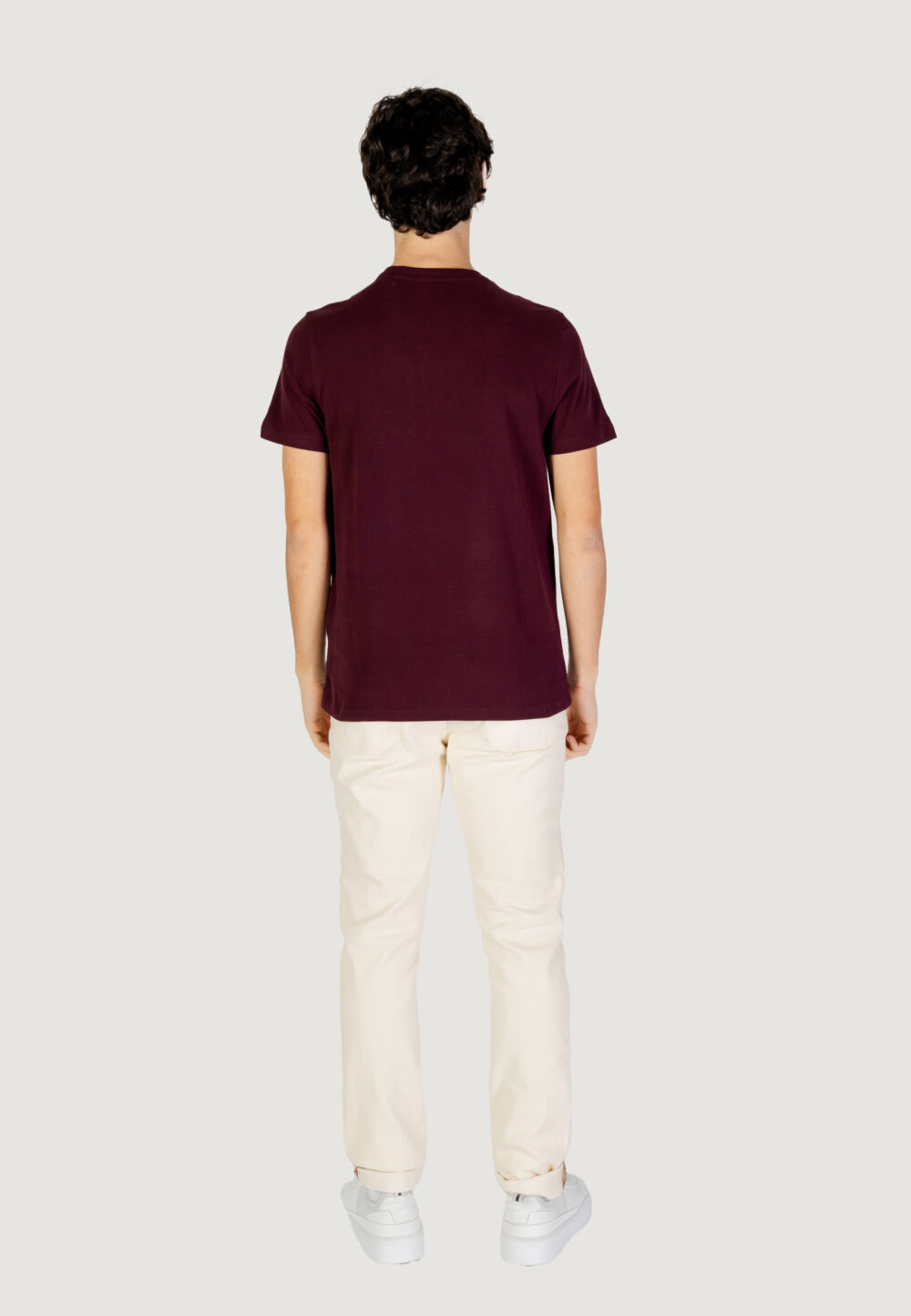 T-shirt U.S. Polo Assn. Bordeaux - Foto 8