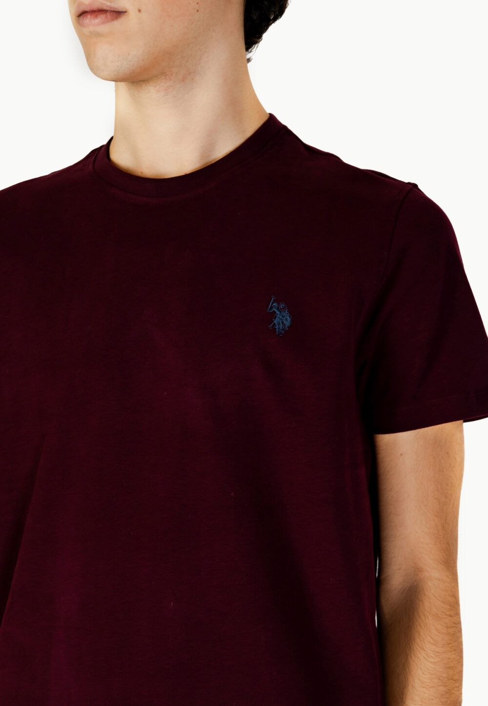 T-shirt U.S. Polo Assn. Bordeaux - Foto 5