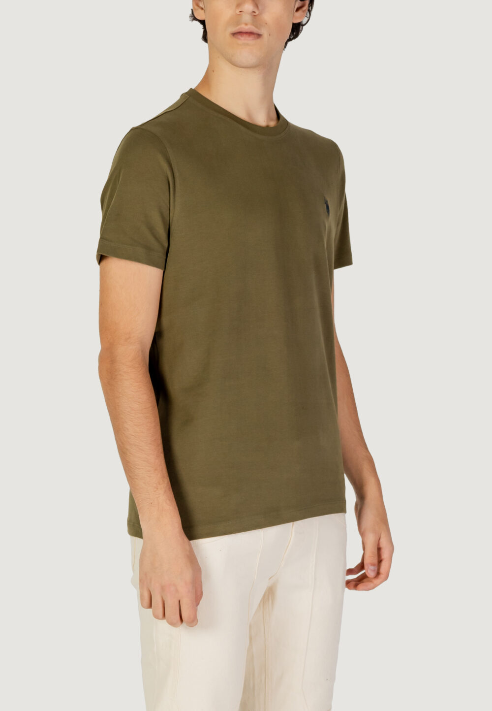 T-shirt U.S. Polo Assn. Verde Oliva - Foto 4