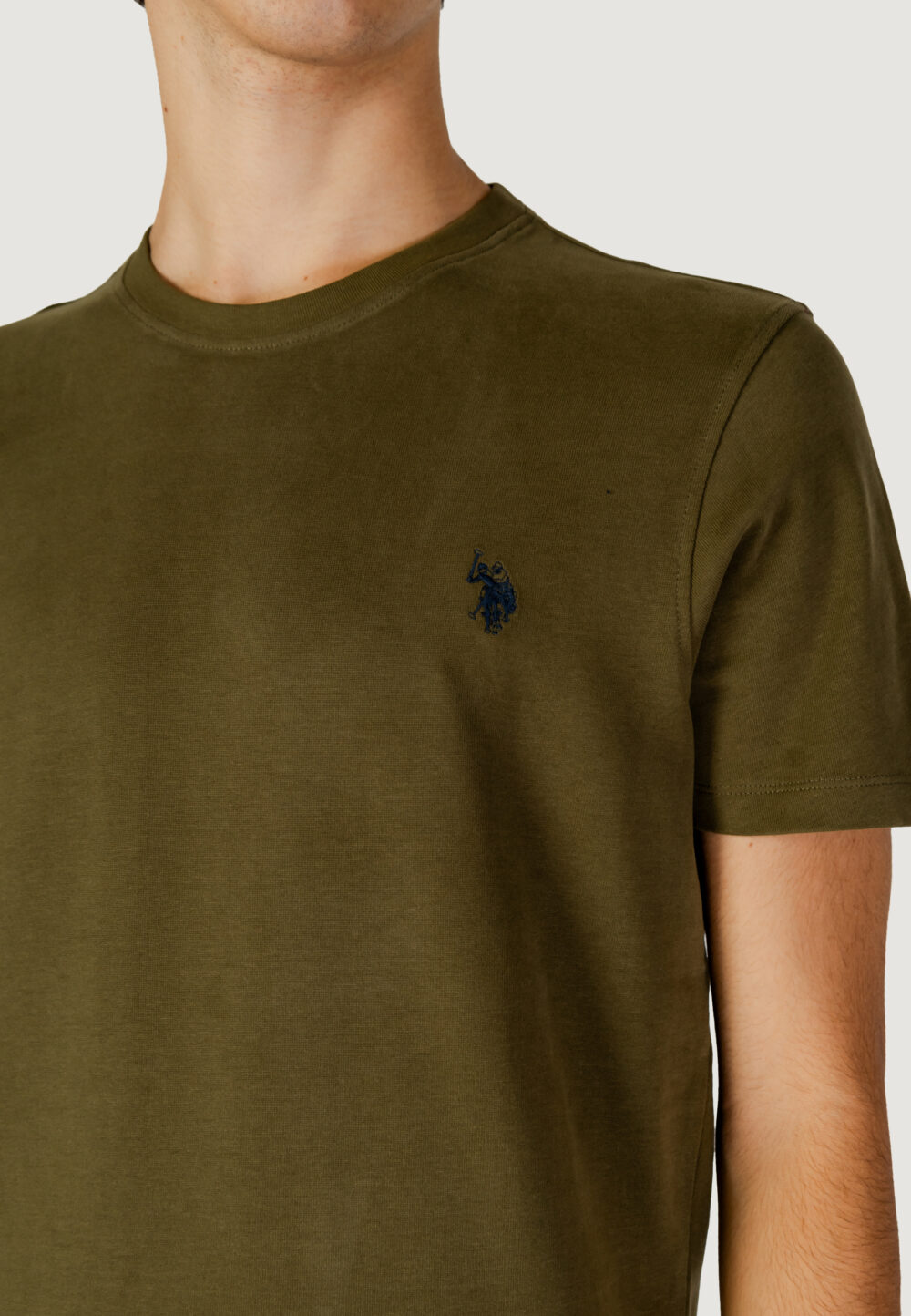 T-shirt U.S. Polo Assn. Verde Oliva - Foto 5