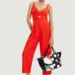 Tuta elegante Desigual jumpsuit sandall Corallo - Foto 1