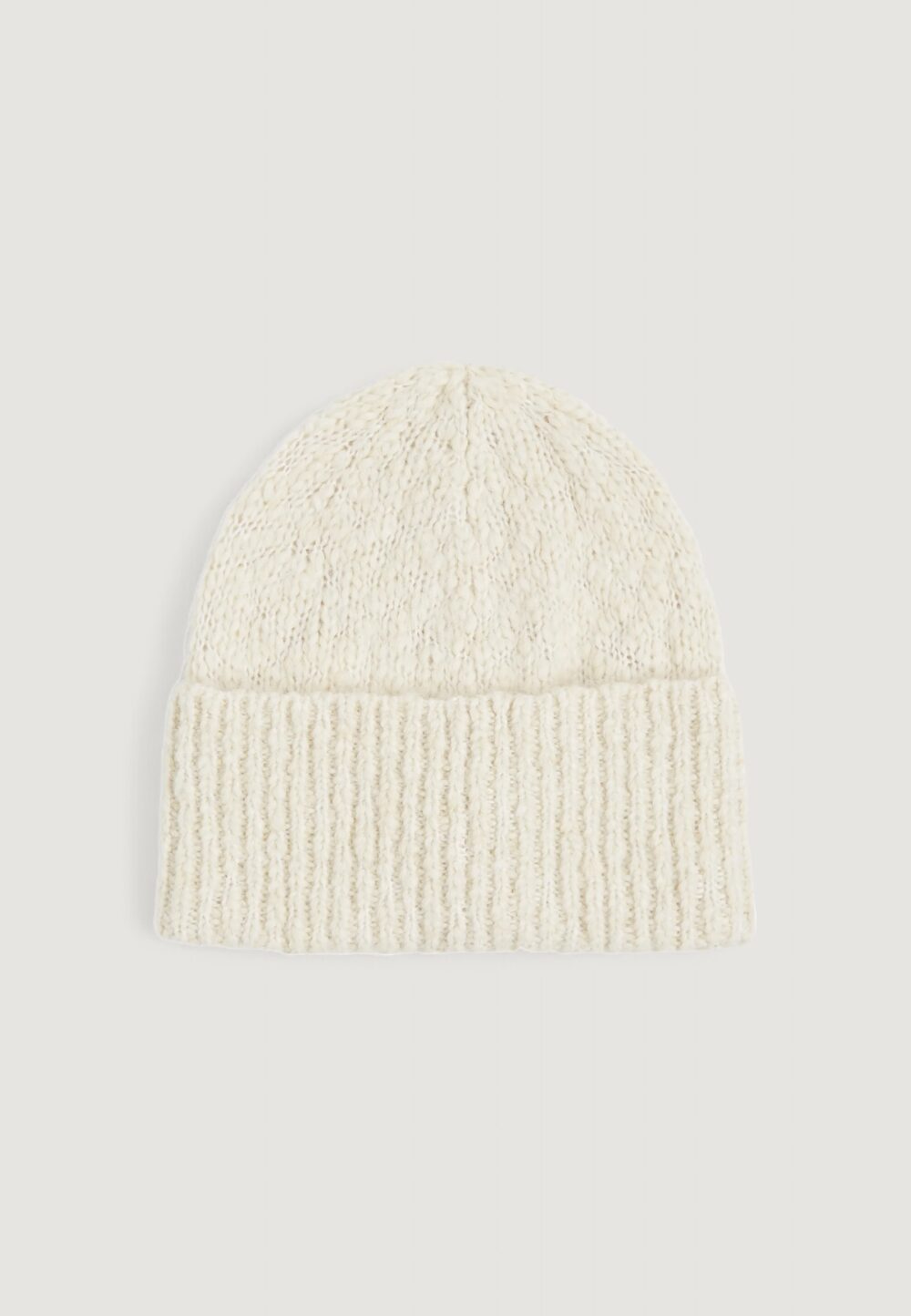 Berretto Calvin Klein soft boucle beanie Bianco - Foto 3