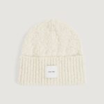 Berretto Calvin Klein soft boucle beanie Bianco - Foto 1