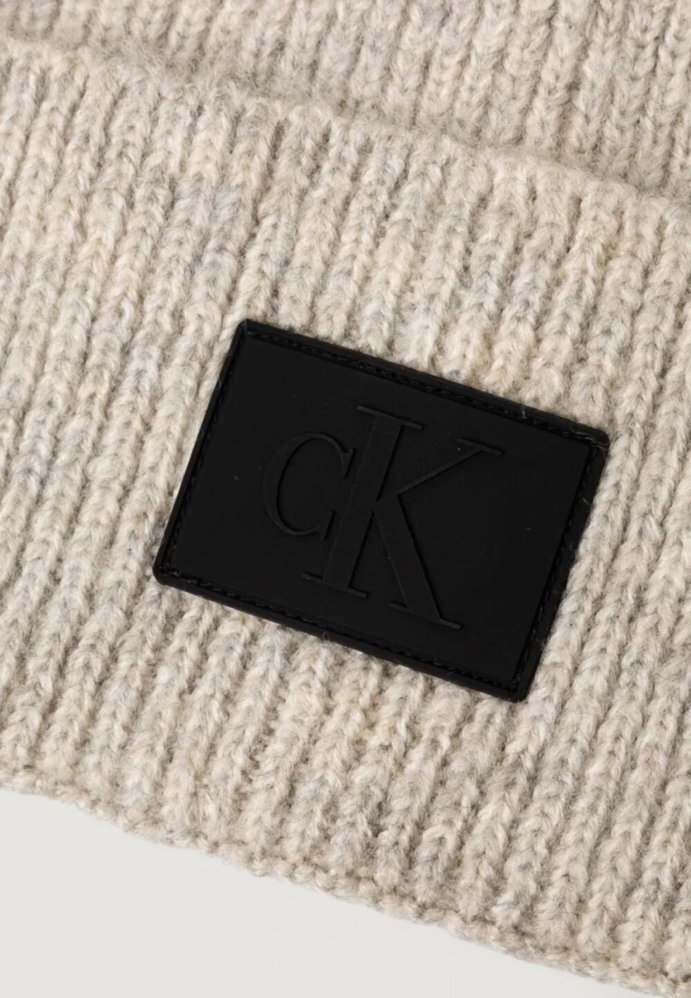 Berretto Calvin Klein Jeans rubberized beanie Grigio - Foto 2