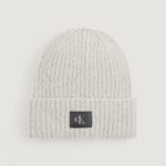 Berretto Calvin Klein Jeans hardware beanie Grigio Chiaro - Foto 1