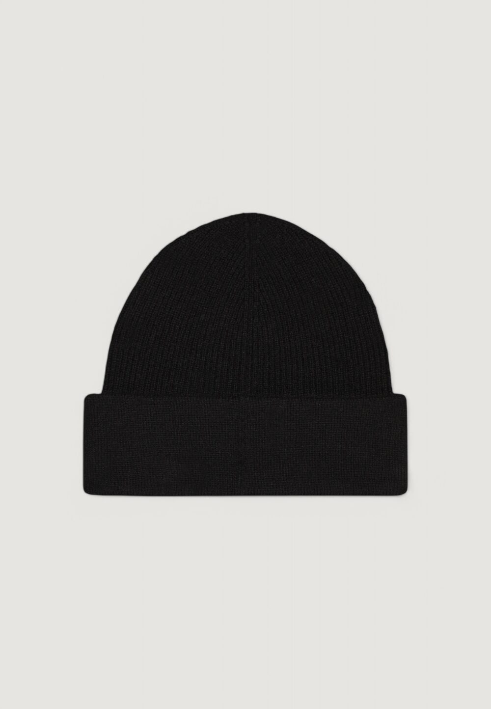 Berretto Calvin Klein cashmere chunky open rib beanie Nero - Foto 3