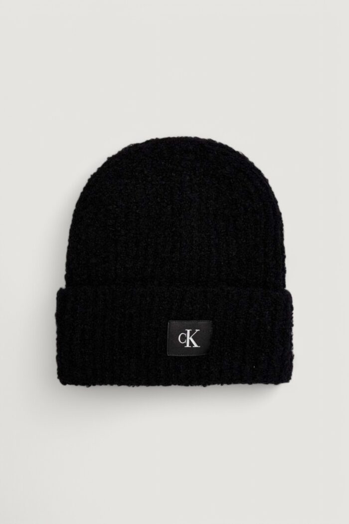 Berretto Calvin Klein Jeans hardware beanie Nero