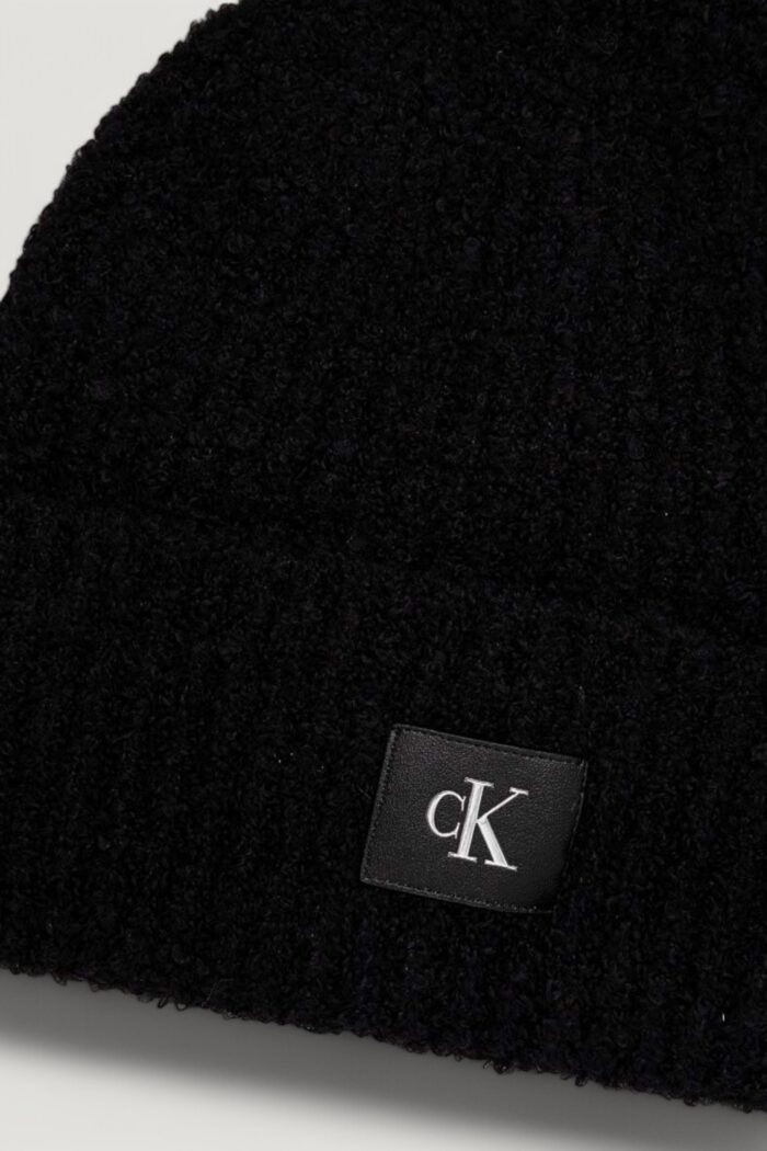 Berretto Calvin Klein Jeans hardware beanie Nero