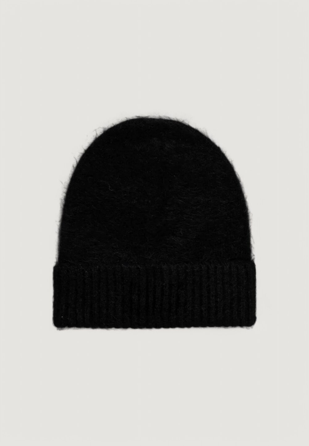 Berretto Calvin Klein leather patch airy beanie Nero - Foto 3