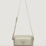 Borsa Calvin Klein re-lock camera w/flap_pbl Grigio Chiaro - Foto 1