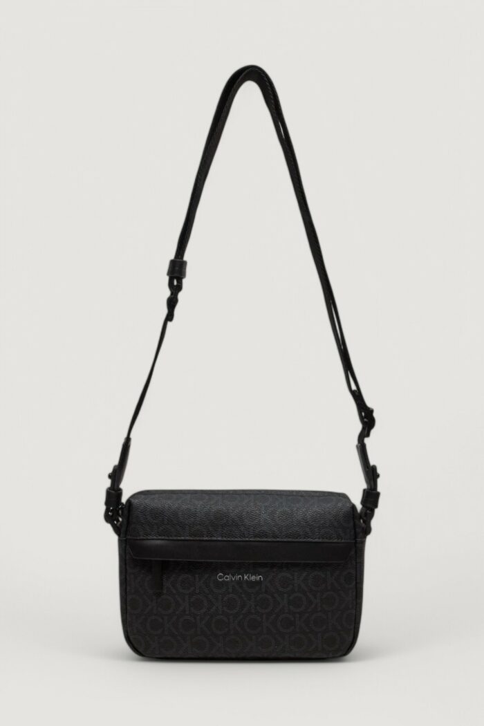 Borsa Calvin Klein ck must camera mono Nero