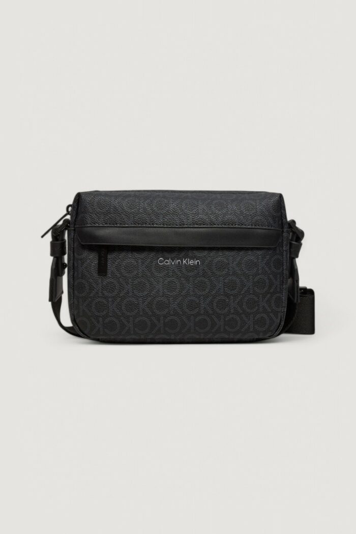 Borsa Calvin Klein ck must camera mono Nero