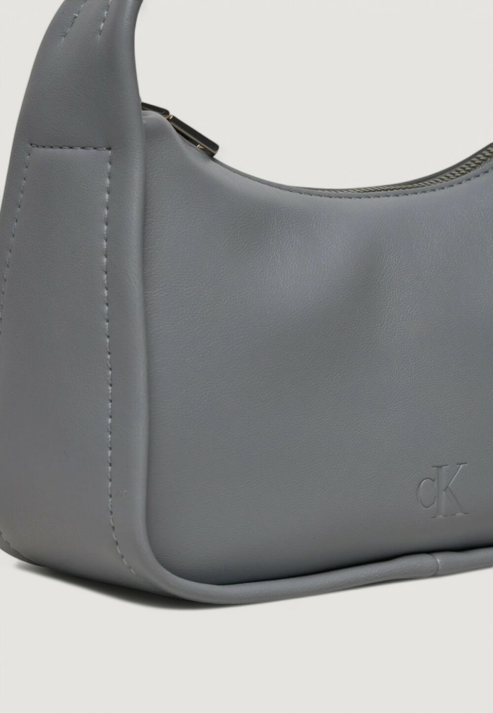 Borsa Calvin Klein knotted mini block20 Grigio - Foto 3