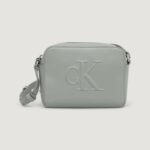 Borsa Calvin Klein Jeans sculpted camera deboss Grigio Scuro - Foto 1