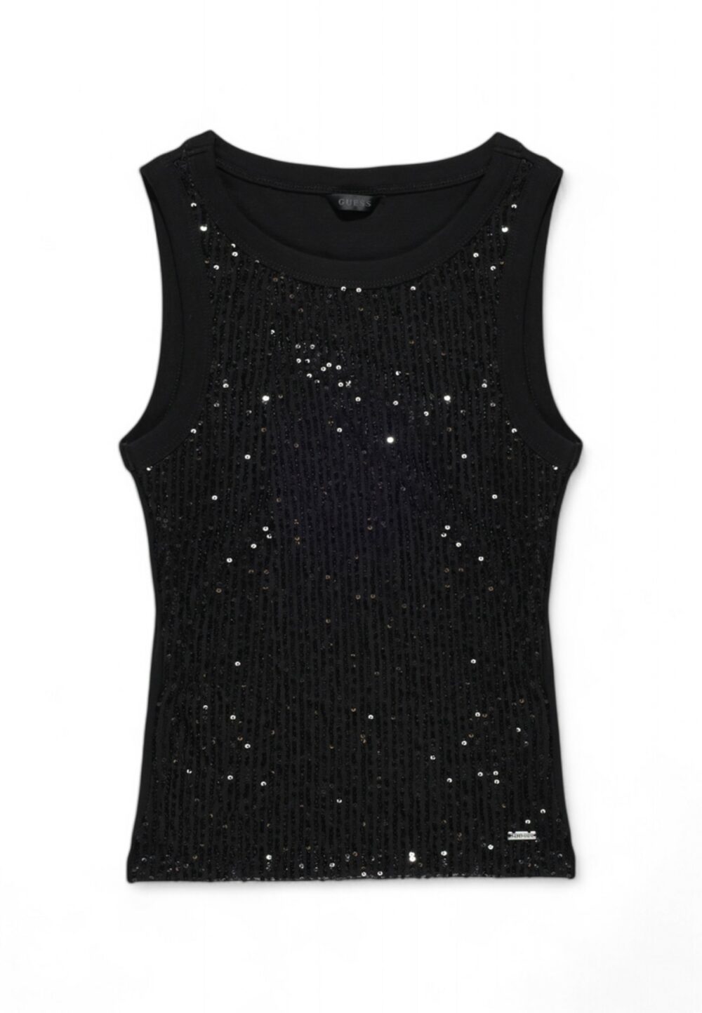 Canotta Guess alexia sequins tank Nero - Foto 9