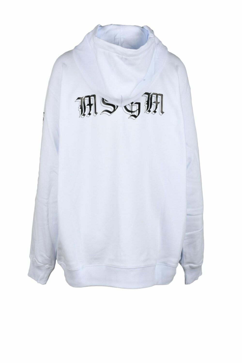 Felpa con cappuccio MSGM Bianco - Foto 2