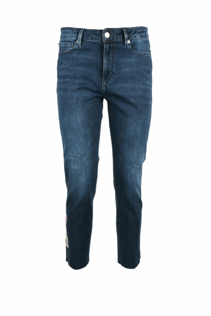 Jeans mom Love Moschino  Blu